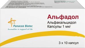 Альфадол 1мкг 30 шт. капсулы Альфадол 1мкг 30 шт. капсулы