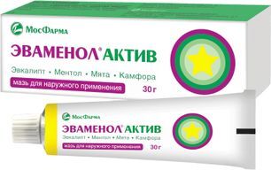 Эваменол актив 30г мазь для наружного применения