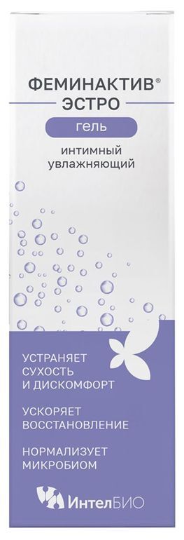 Феминактив Эстро гель увлажняющий интимный 50мл Феминактив Эстро гель увлажняющий интимный 50мл