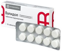 Валидол 60мг 10 шт. таблетки подъязычные