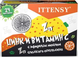 Иттенси Цинк И Витамин С пастилки 24 шт.