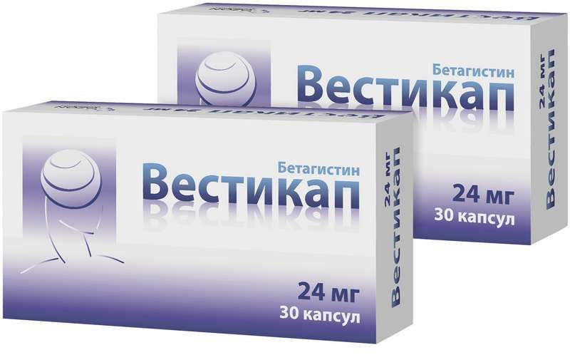 Вестикап 24мг 30 Шт. Капсулы Озон (Комбиупаковка 1+1) Купить По.