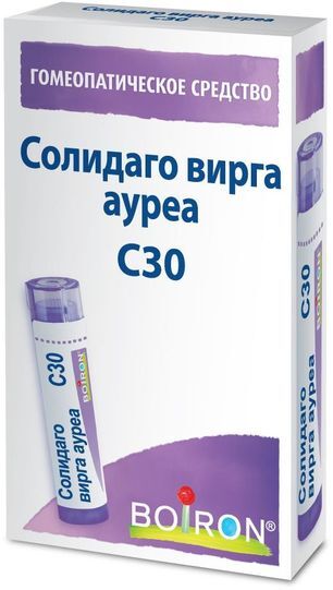 Солидаго вирга ауреа с30 4г гранулы гомеопатические