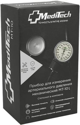 Медитек Тонометр механический Мт-10-1 с манжетой 25-40,5см Медитек Тонометр механический Мт-10-1 с манжетой 25-40,5см
