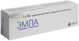 Эмла 30г крем для местного/наружного применения