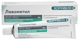 Левометил 30г мазь для наружного применения Зеленая дубрава Левометил 30г мазь для наружного применения Зеленая дубрава