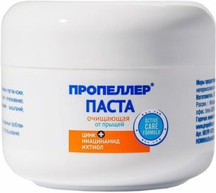 Пропеллер паста очищающая от прыщей мульти-эффект 15мл Пропеллер паста очищающая от прыщей мульти-эффект 15мл