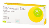 Тербинафин-Тева 250мг 14 шт. таблетки