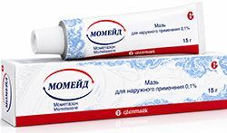 Момейд 0,1% 15г мазь для наружного применения . Момейд 0,1% 15г мазь для наружного применения .