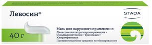 Левосин 40г мазь для наружного применения