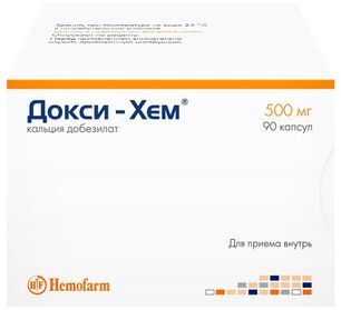 Докси-Хем 500мг 90 шт. капсулы Докси-Хем 500мг 90 шт. капсулы