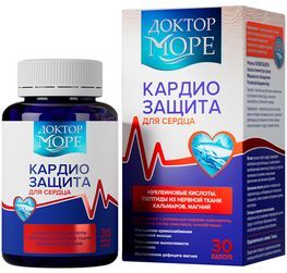Доктор Море Кардиозащита капсулы 30 шт. Фармоушен Лаб Доктор Море Кардиозащита капсулы 30 шт. Фармоушен Лаб