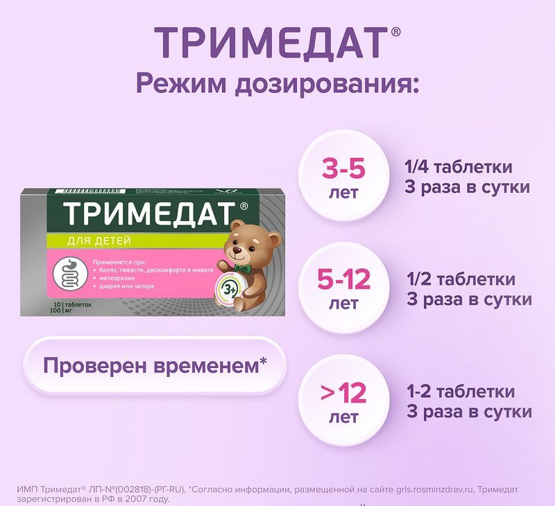 Тримедат 100мг 10 шт. таблетки, фото №7