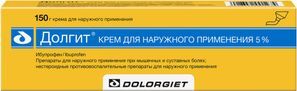 Долгит 5% 150г крем для наружного применения