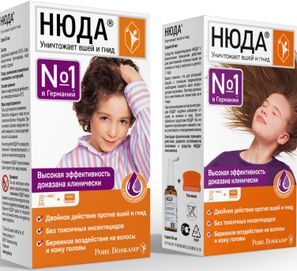 Нюда спрей в комплекте с расческой 50мл 2 шт. G. Pohl-Boskamp GmbH & Co. Kg Нюда спрей в комплекте с расческой 50мл 2 шт. G. Pohl-Boskamp GmbH & Co. Kg