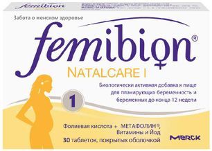 Фемибион Наталкер 1 30 шт. таблетки & Co. Фемибион Наталкер 1 30 шт. таблетки & Co.