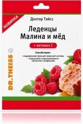Доктор Тайсс леденцы Малина/Мёд + витамин С 52г Доктор Тайсс леденцы Малина/Мёд + витамин С 52г