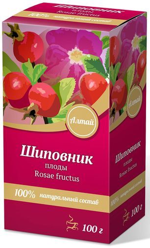 Шиповник плоды чайный напиток 100г