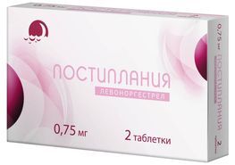Постиплания 0,75мг 2 шт. таблетки Постиплания 0,75мг 2 шт. таблетки