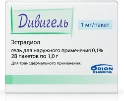 Дивигель 0,1% 1г 28 шт. гель трансдермальный