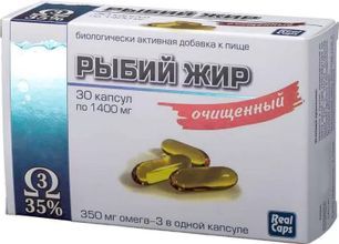 Рыбий Жир Реалкапс капсулы 1400мг Очищенный 30 шт. РеалКапс Рыбий Жир Реалкапс капсулы 1400мг Очищенный 30 шт. РеалКапс