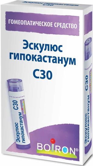 Эскулюс гипокастанум с30 4г гранулы гомеопатические Эскулюс гипокастанум с30 4г гранулы гомеопатические