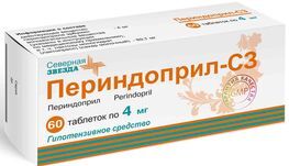 Периндоприл-Сз 4мг 60 шт. таблетки Периндоприл-Сз 4мг 60 шт. таблетки