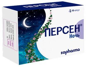 Персен Ночной 10 шт. капсулы Персен Ночной 10 шт. капсулы