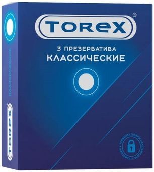 Торекс презервативы Классические 3 шт. Торекс презервативы Классические 3 шт.