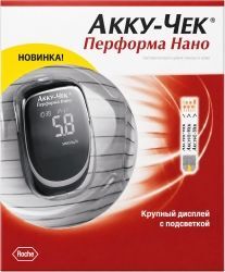 Акку-Чек Перформа Нано глюкометр набор Акку-Чек Перформа Нано глюкометр набор