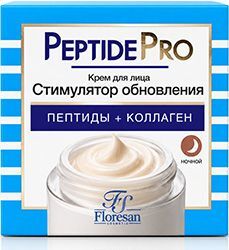 Флоресан пептид про крем для лица ночной пептиды+коллаген (ф383) 75мл 1 шт. Флоресан пептид про крем для лица ночной пептиды+коллаген (ф383) 75мл 1 шт.