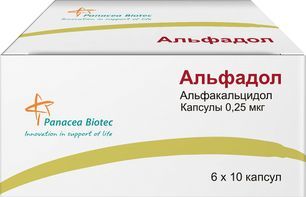 Альфадол 0,25мкг 60 шт. капсулы Альфадол 0,25мкг 60 шт. капсулы