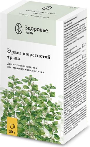 Эрвы Шерстистой Трава 50г Здоровье Эрвы Шерстистой Трава 50г Здоровье