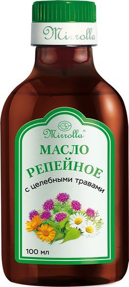 Мирролла масло репейное Целебные травы 100мл Мирролла