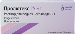 Пролютекс 25мг 1,112мл 7 шт. раствор для подкожного введения Пролютекс 25мг 1,112мл 7 шт. раствор для подкожного введения