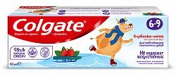 Колгейт зубная паста детская клубника/мята 6-9 лет 60мл Колгейт зубная паста детская клубника/мята 6-9 лет 60мл