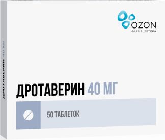 Дротаверин 40мг 50 Шт. Таблетки Озон Купить По Цене От 60 Руб В.