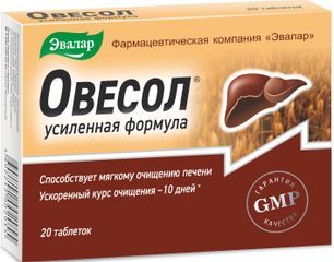 Овесол таблетки Усиленная формула 60 шт.