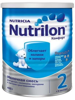 Нутриция Нутрилон Комфорт 2 смесь молочная 400г Нутриция Нутрилон Комфорт 2 смесь молочная 400г