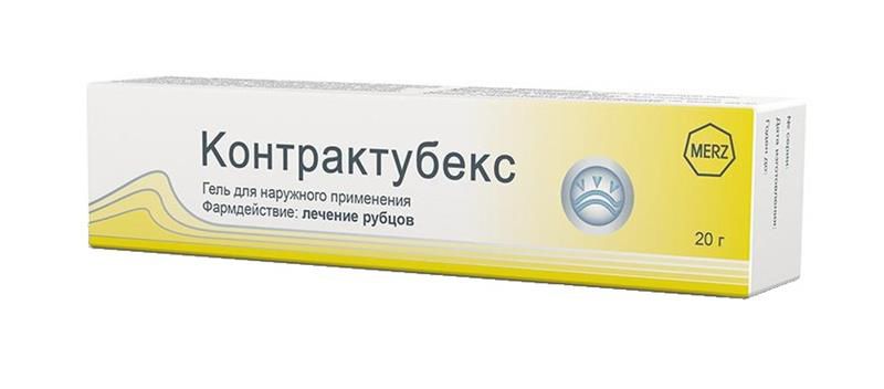 Контрактубекс 20г Гель Для Наружного Применения Для Детей Merz.