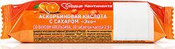 Сердце континента аскорбиновая кислота с сахаром таблетки апельсин 10 шт. Сердце континента аскорбиновая кислота с сахаром таблетки апельсин 10 шт.