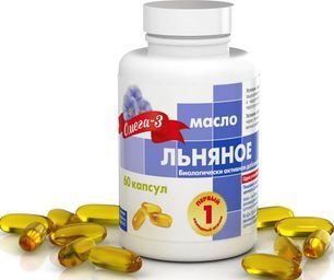 Масло Льняное Первый холодный отжим 1г капсулы 60 шт. РеалКапс Масло Льняное Первый холодный отжим 1г капсулы 60 шт. РеалКапс