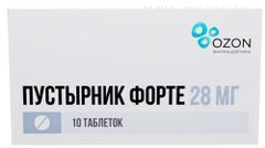 Пустырник Форте таблетки 28мг 10 шт. Озон
