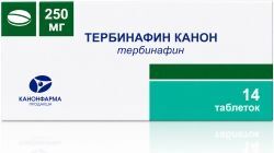 Тербинафин Канон 250мг 14 шт. таблетки