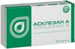 Асклезан А 0,3 г 36 шт. капсулы Асклезан А 0,3 г 36 шт. капсулы