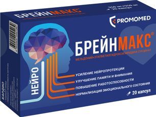 Брейнмакс 250мг+250мг 20 шт. капсулы Брейнмакс 250мг+250мг 20 шт. капсулы
