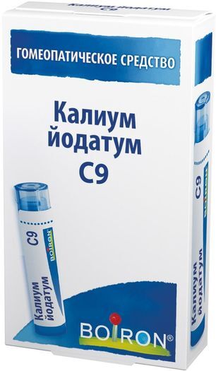 Калиум йодатум с9 4г гранулы гомеопатические Калиум йодатум с9 4г гранулы гомеопатические