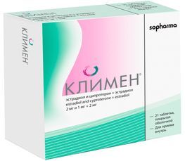 Климен 21 шт. таблетки покрытые оболочкой