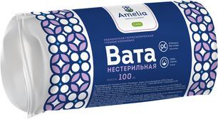 Амелия вата глазная нестерильная 100г Гигровата