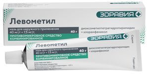 Левометил 40г мазь для наружного применения Зеленая дубрава Левометил 40г мазь для наружного применения Зеленая дубрава
